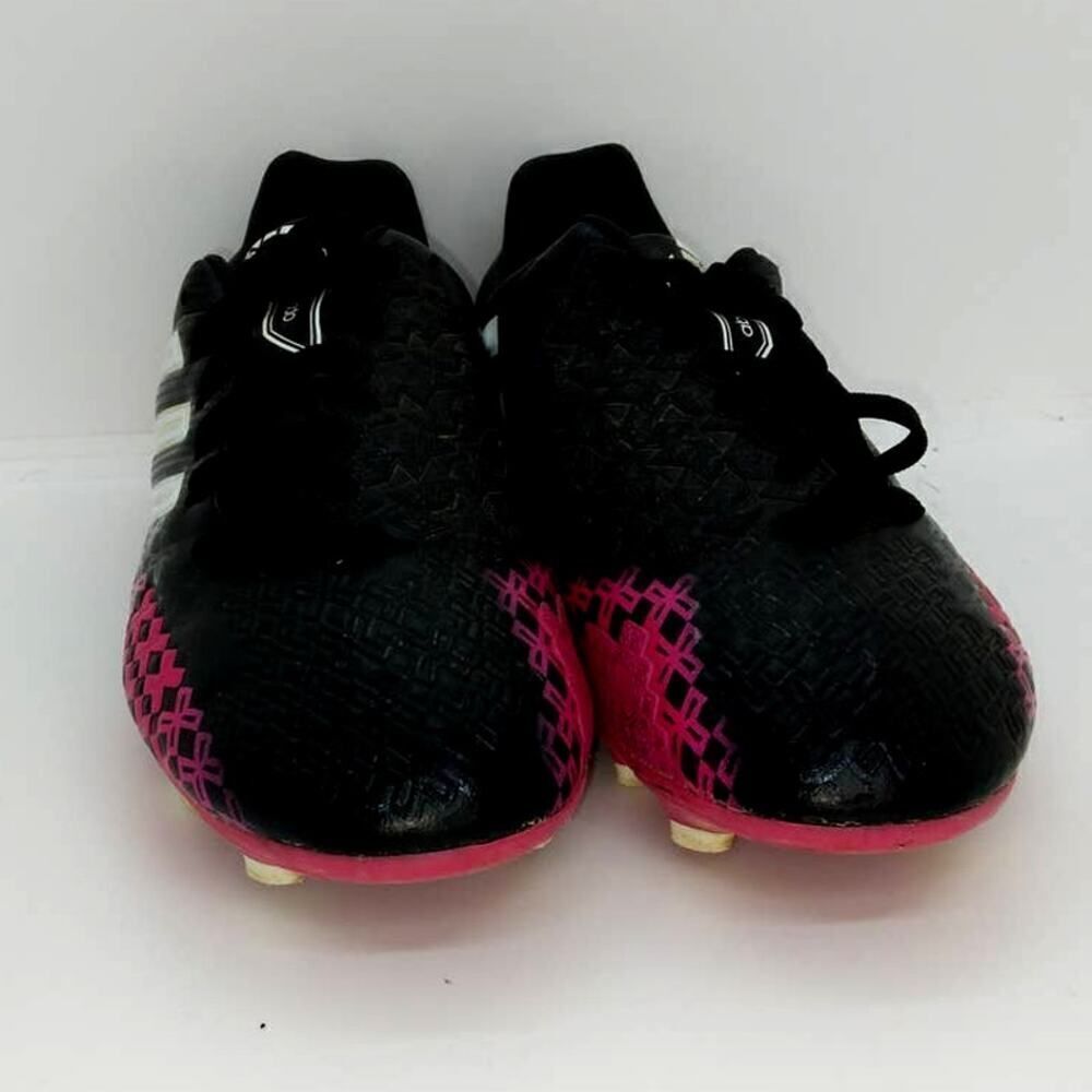 Adidas Prediator Absolado Boys Pre-owned Purple & Black Soccer Cleats - sz. 4Y - Picture 2 of 6